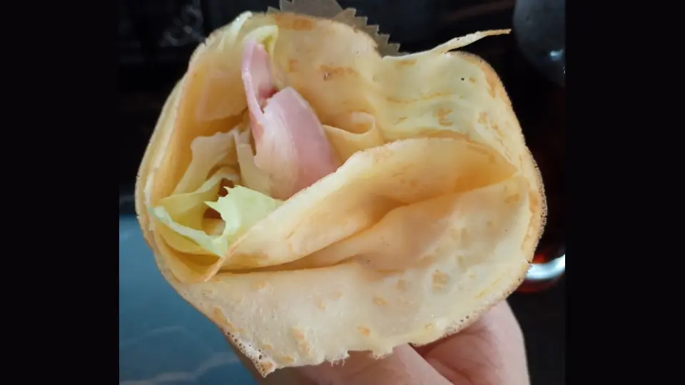 季ららのクレープ